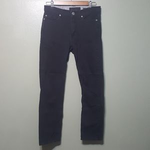 Vintage Genes slim black jeans